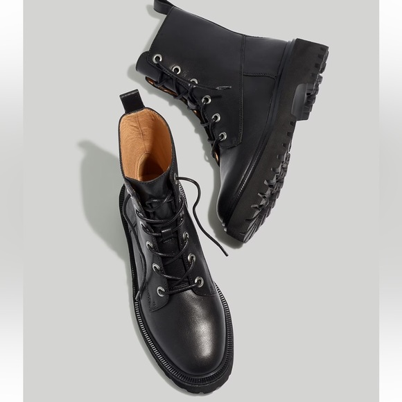 The Rayna Lace-Up Boot in Leather - Picture 2 of 5